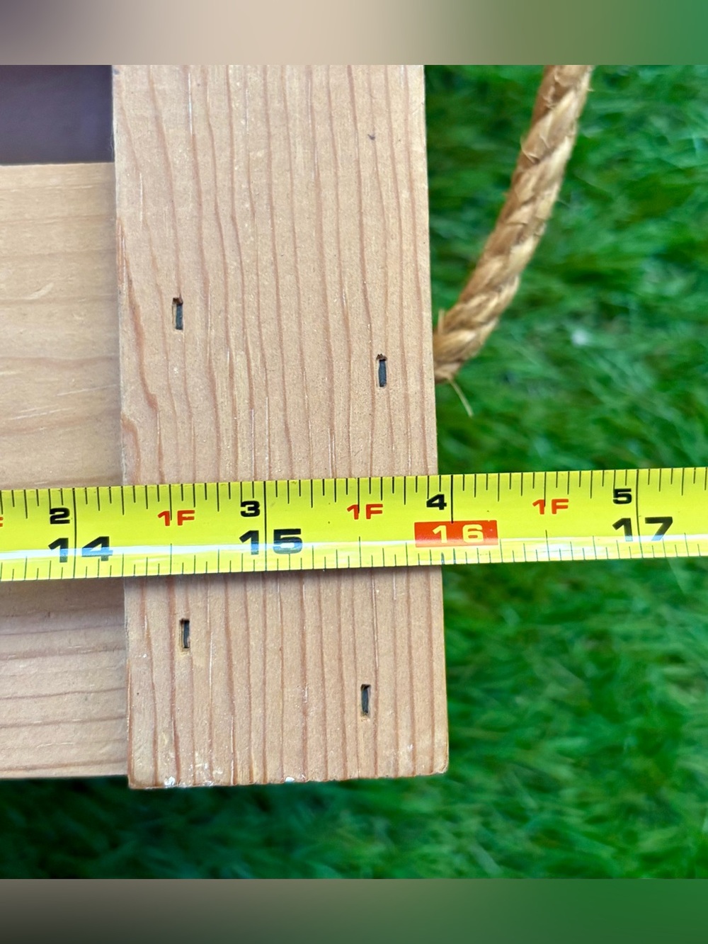 Natural Wood Rope-Handle Storage Crate - Picture 5 of 5